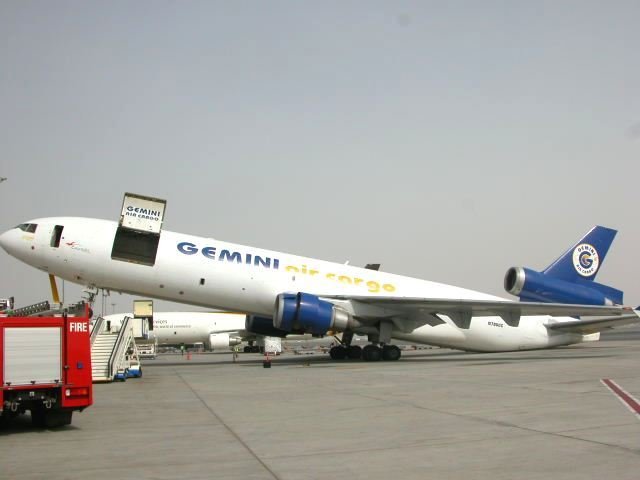 MD-11 after loading mistake